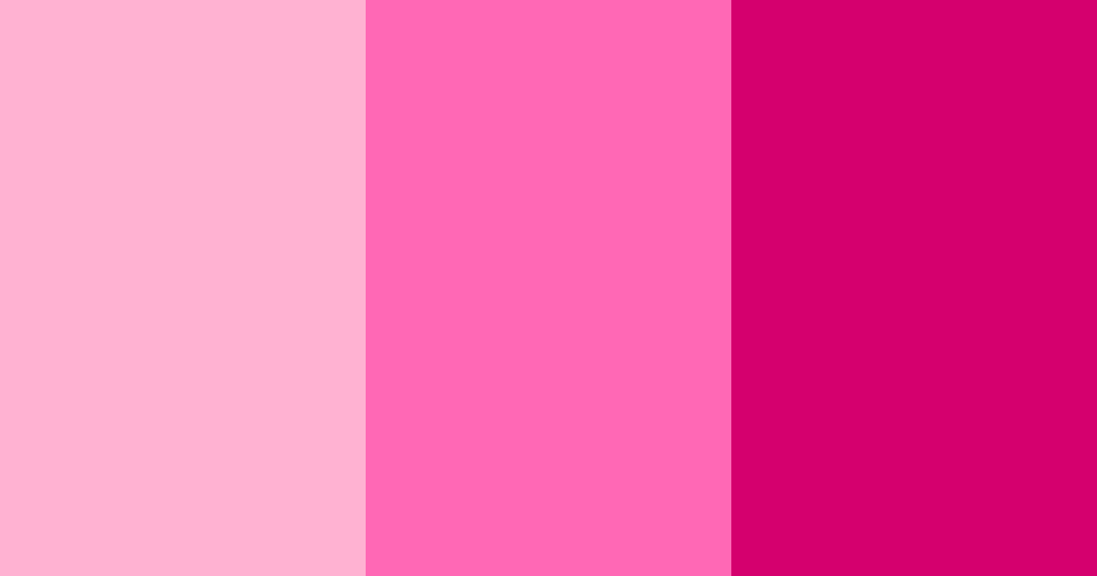 Download blushing blossoms color palette PNG image (landscape)