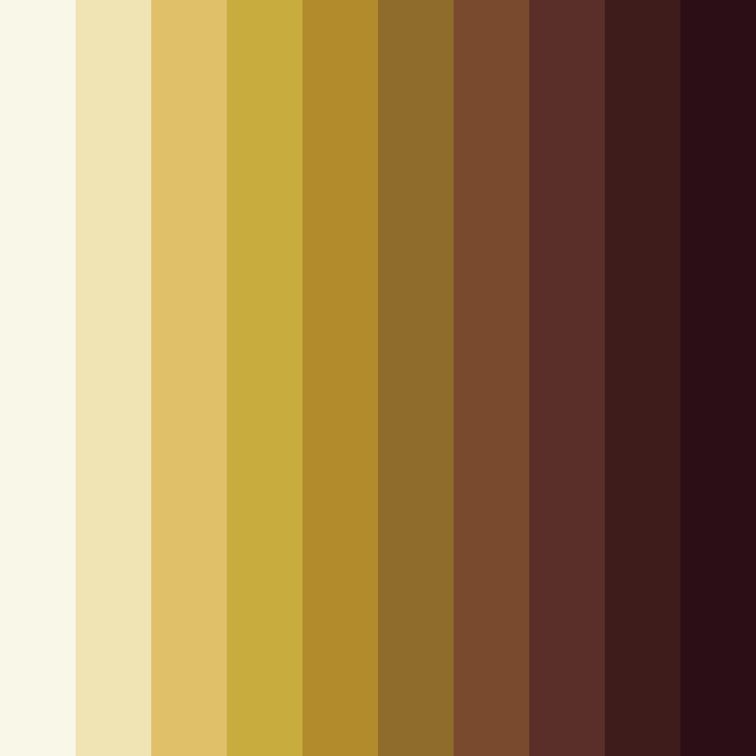Download harvested dawn color palette PNG image (square)