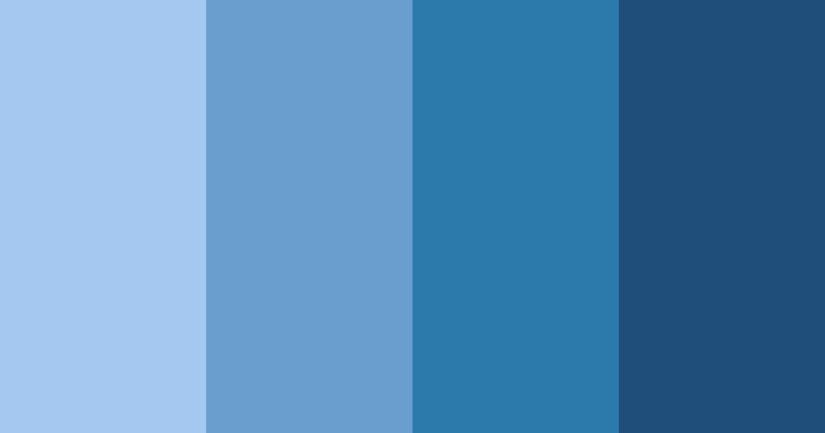 Download blue starwing color palette PNG image (landscape)