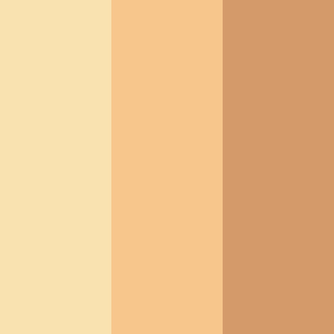 Download light yellow candle color palette PNG image (square)