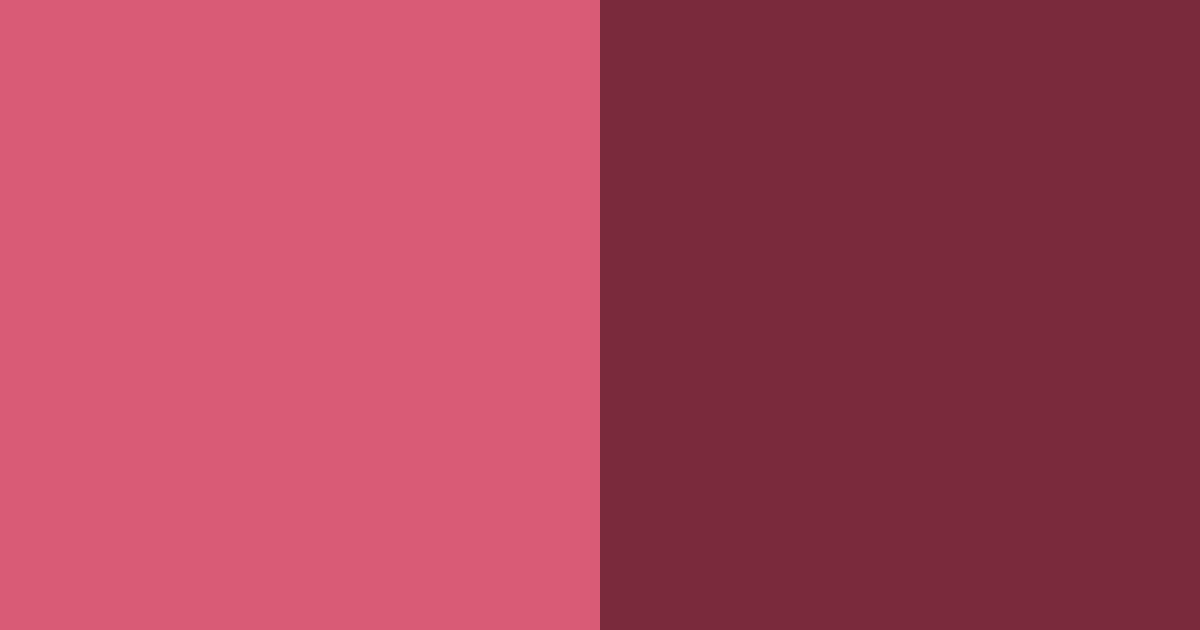 Download dark red color palette PNG image (landscape)