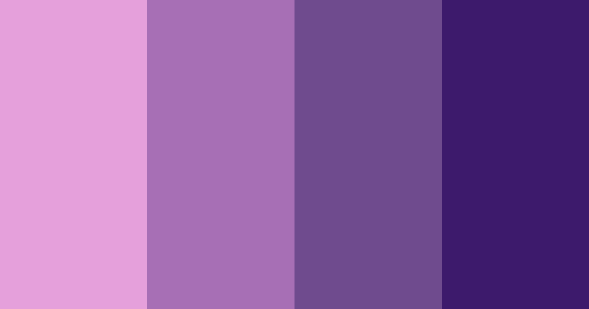 Download purple twilight color palette PNG image (landscape)