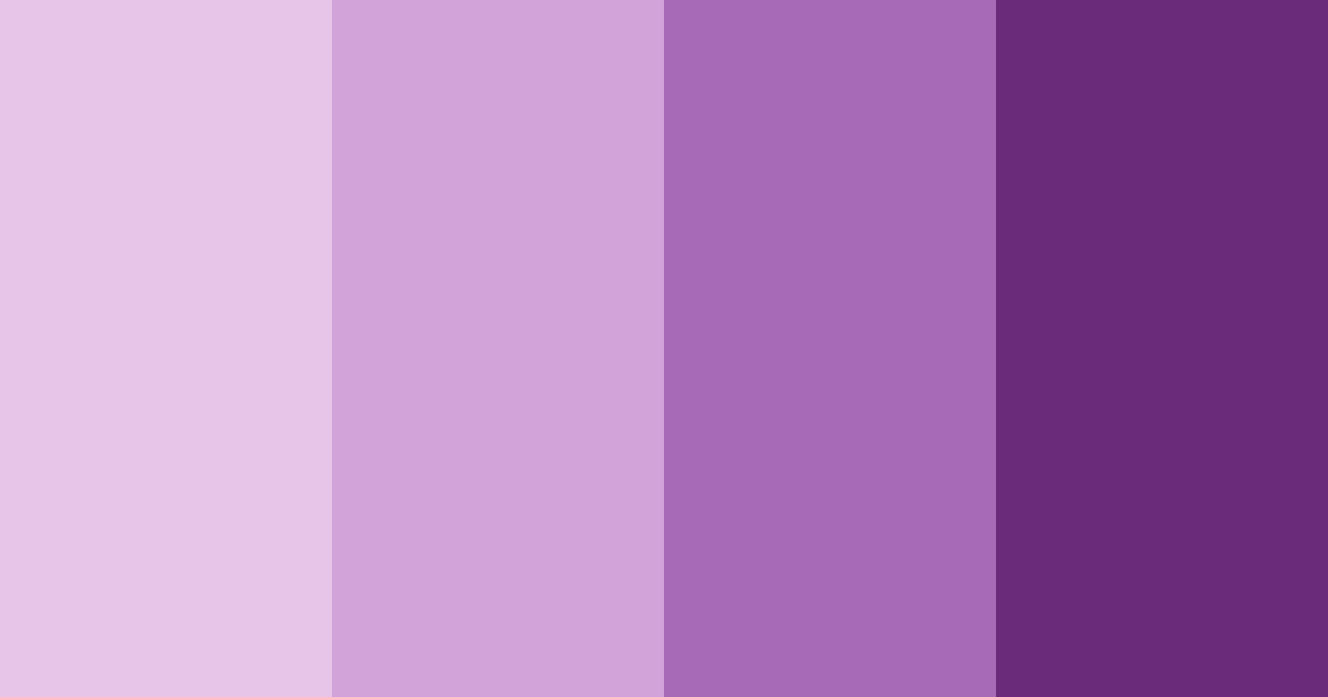 Download shades of morado color palette PNG image (landscape)