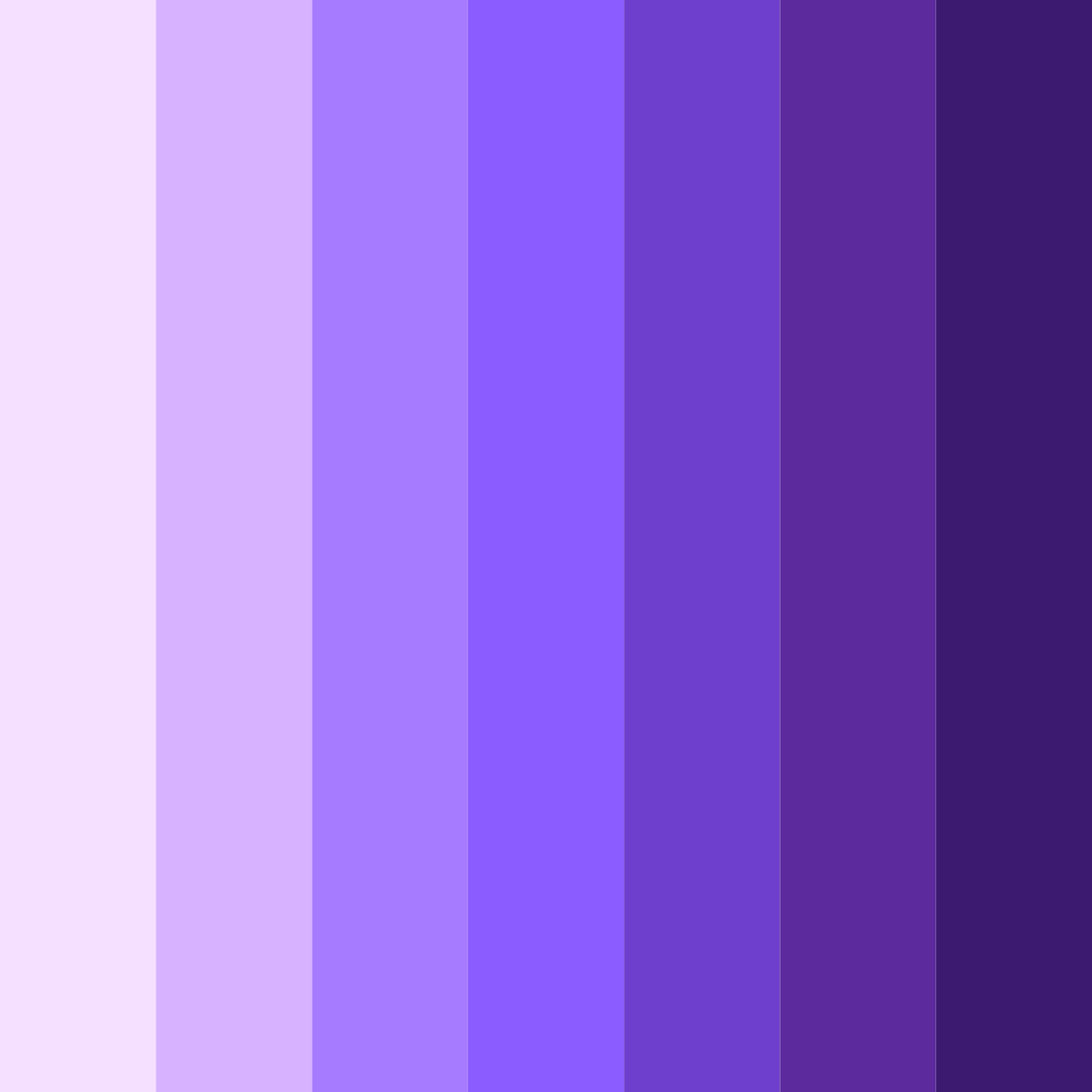 Download mystical twilight color palette PNG image (square)