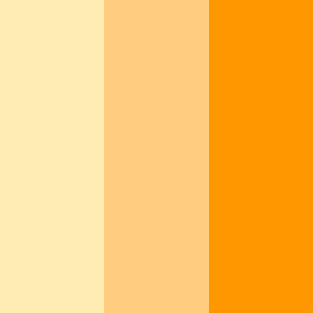 Download golden summer bliss color palette PNG image (square)