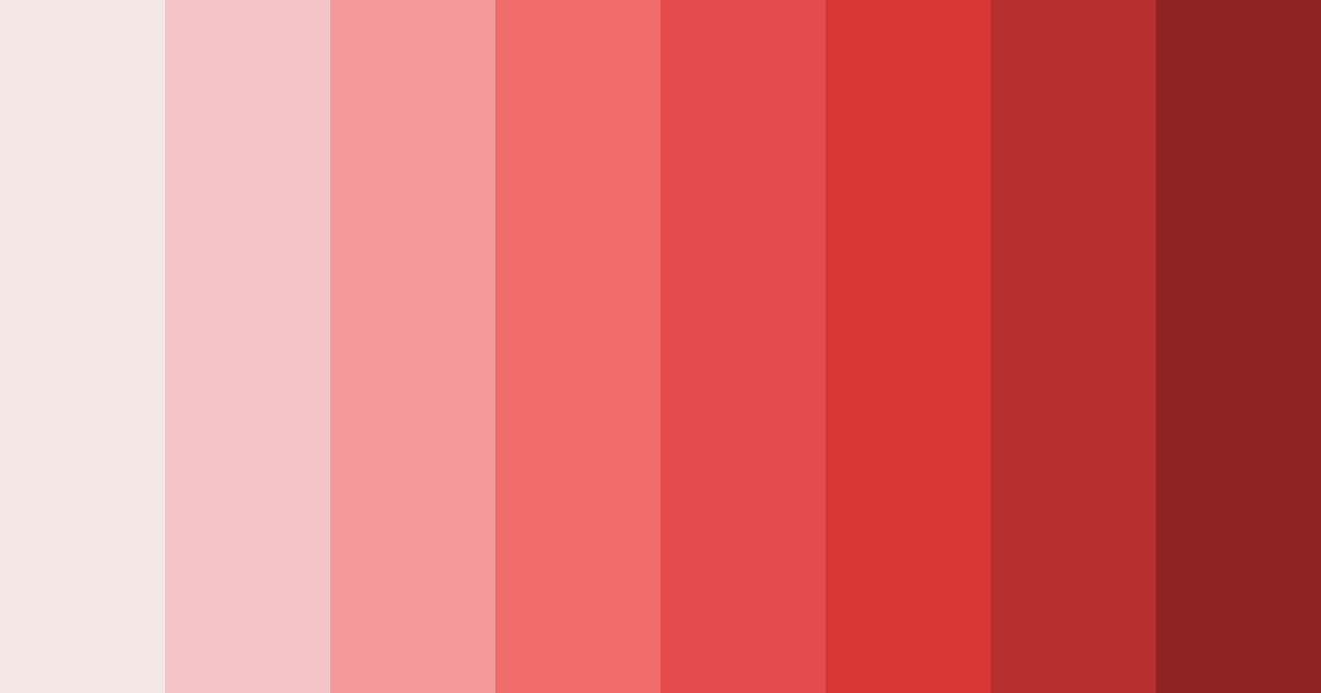 Download blushing embers color palette PNG image (landscape)