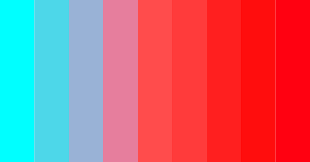 Download tropical tempest color palette PNG image (landscape)