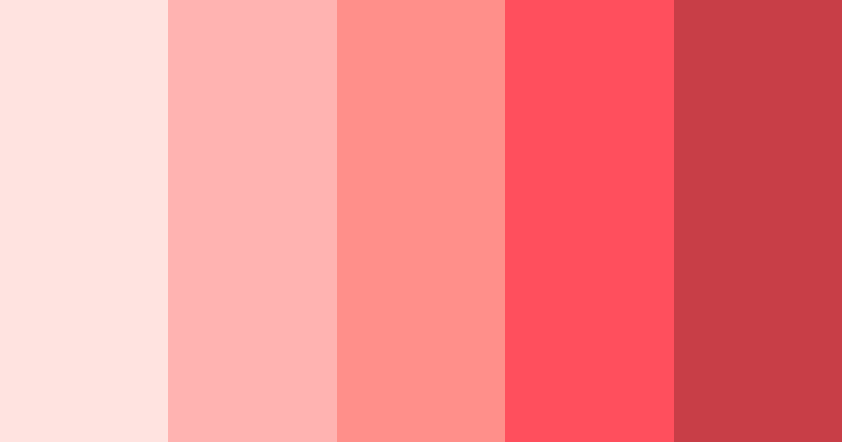 Download peach blossom serenade color palette PNG image (landscape)