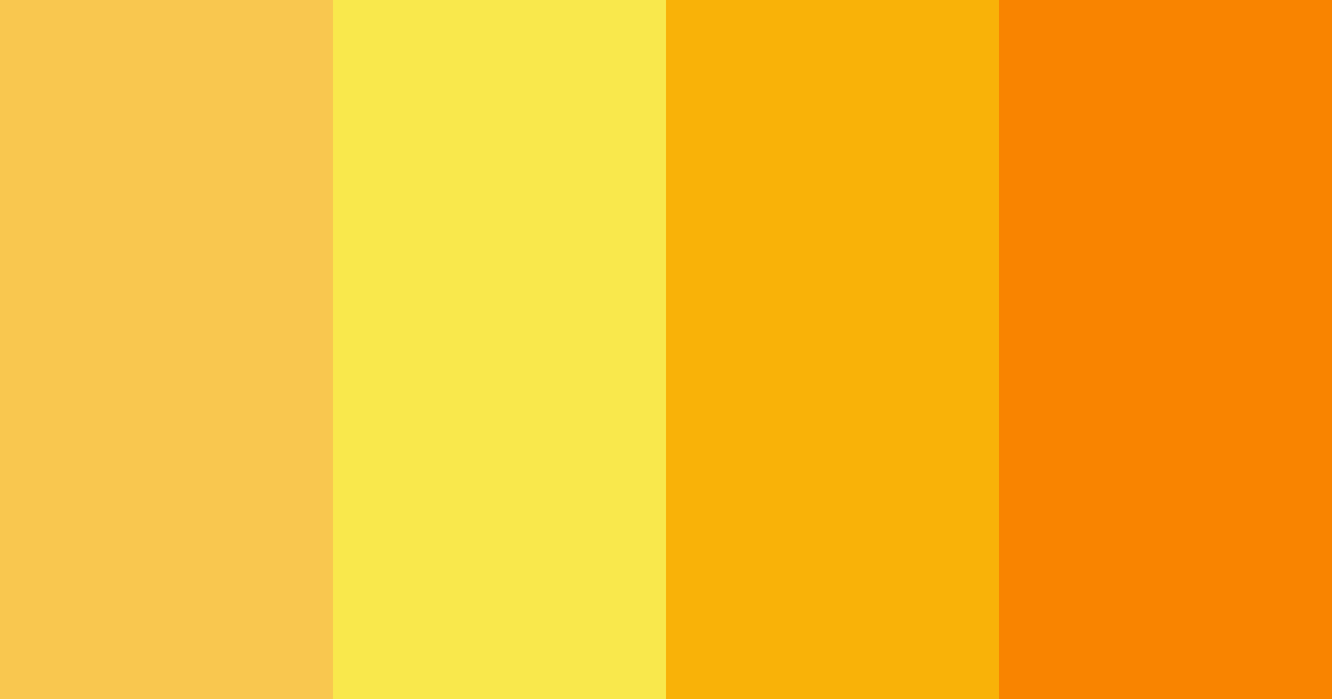 Download yellow sunrise color palette PNG image (landscape)