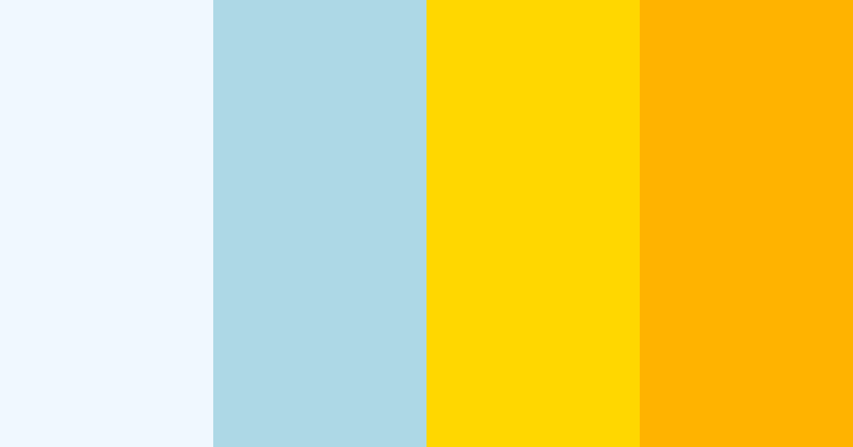 Download sunny sky serenade color palette PNG image (landscape)