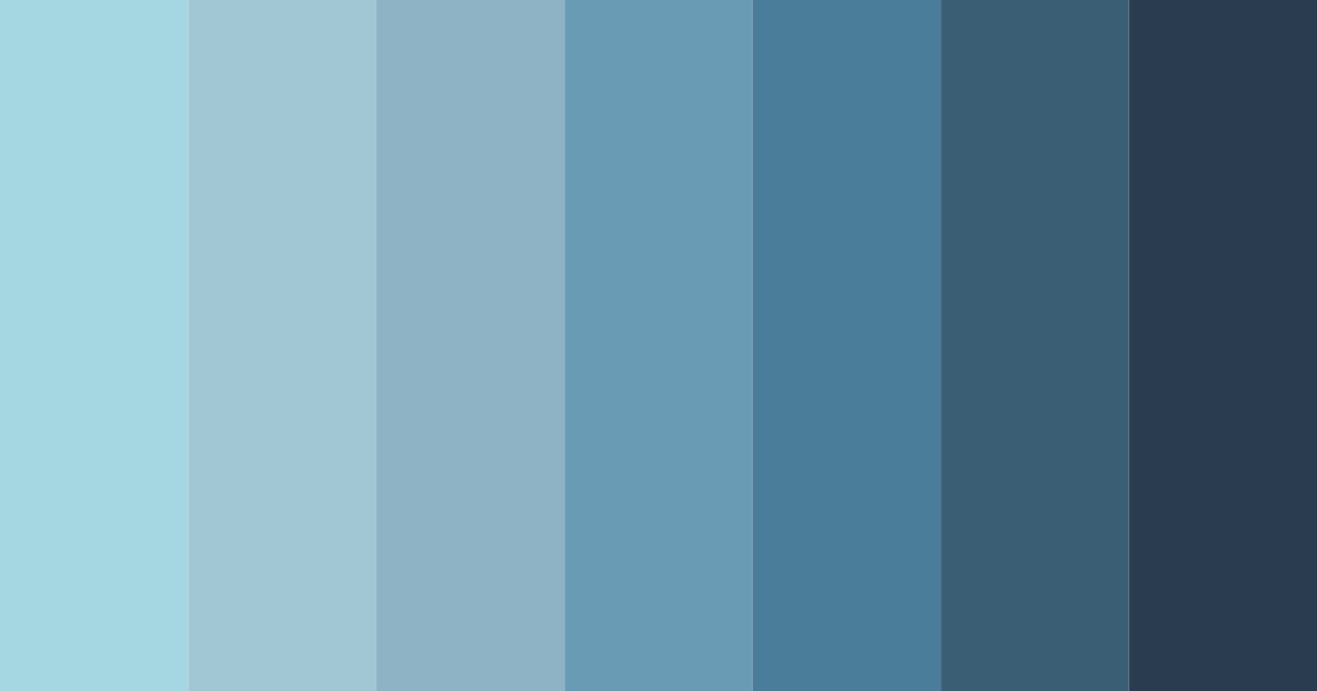 Download frosted reflections color palette PNG image (landscape)