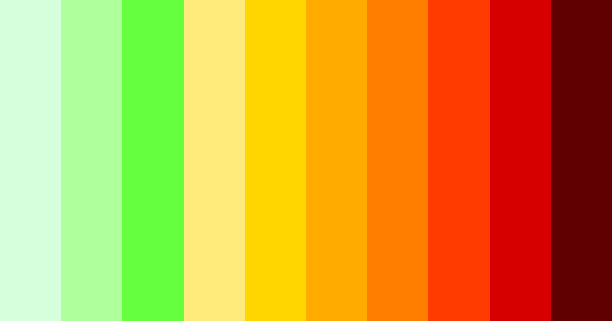 Download traffic light green color palette PNG image (landscape)