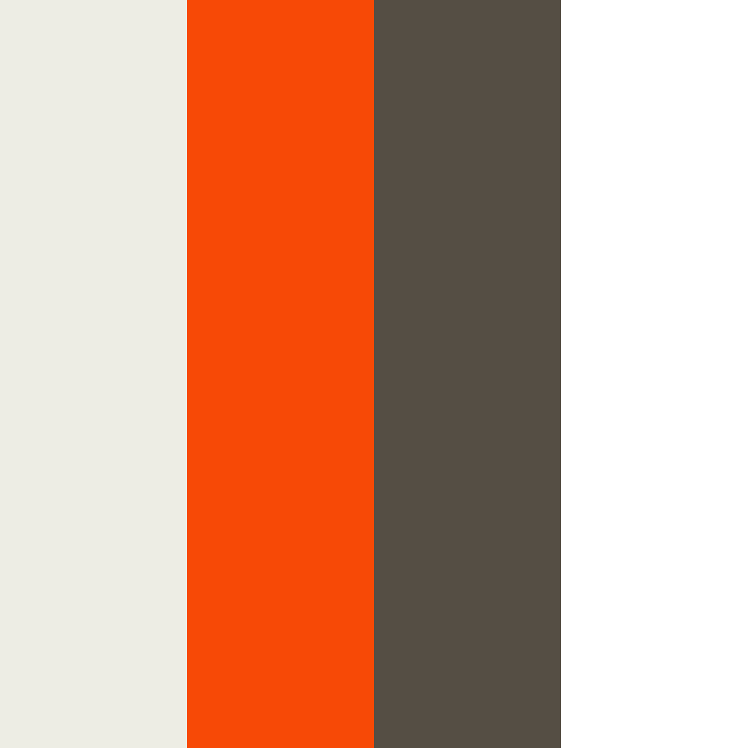 Download autumn rust color palette PNG image (square)