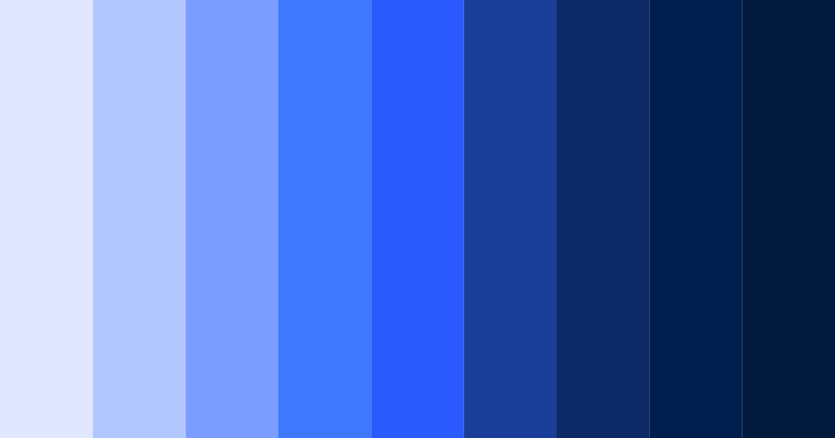 Download indigo dreams color palette PNG image (landscape)