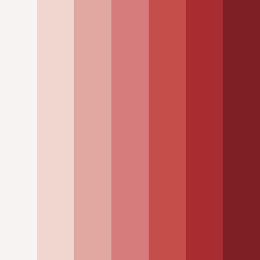 Download crimson blush color palette PNG image (square)