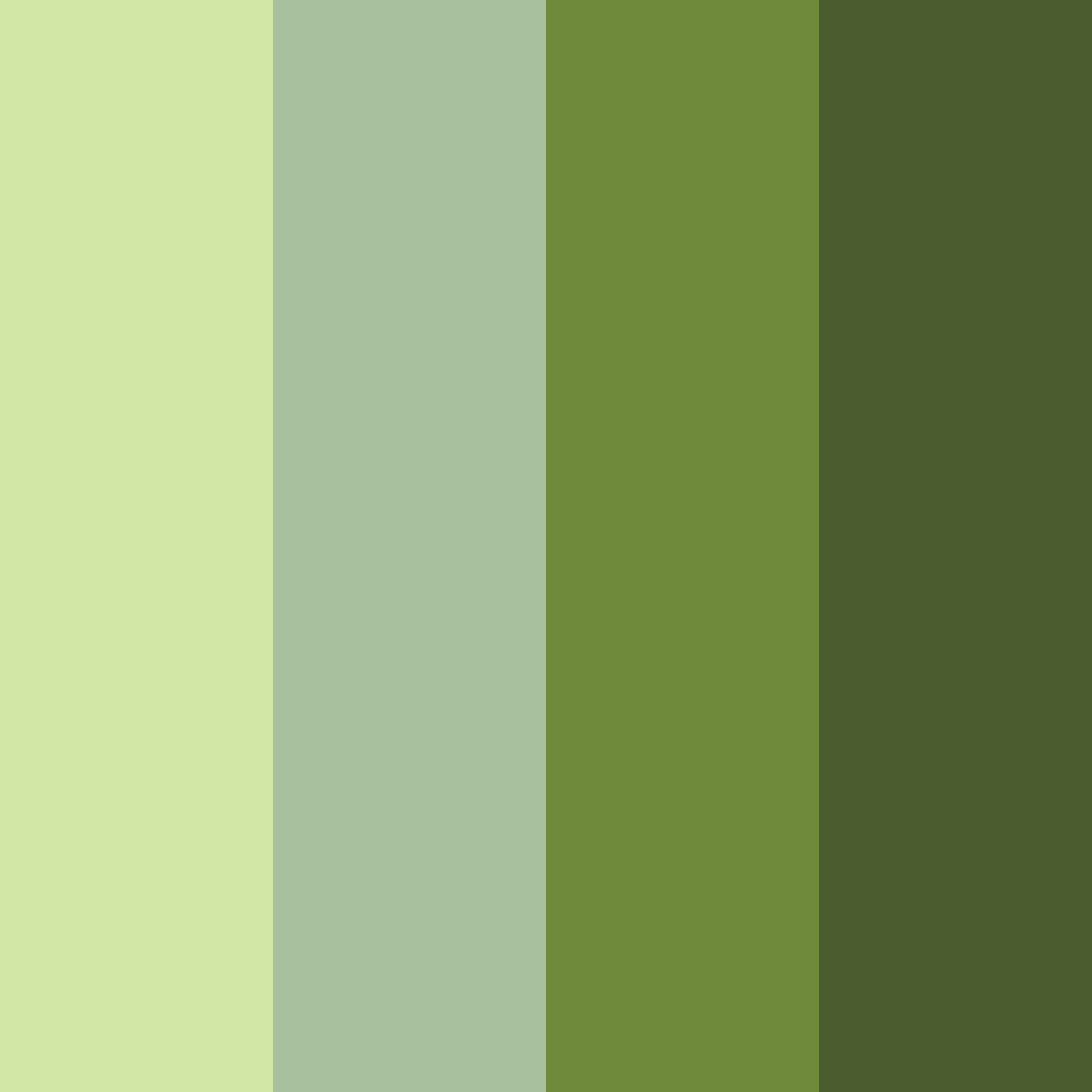Download olive grove harmony color palette PNG image (square)