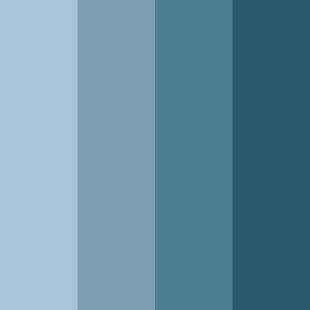 Download grey blue shades color palette PNG image (square)