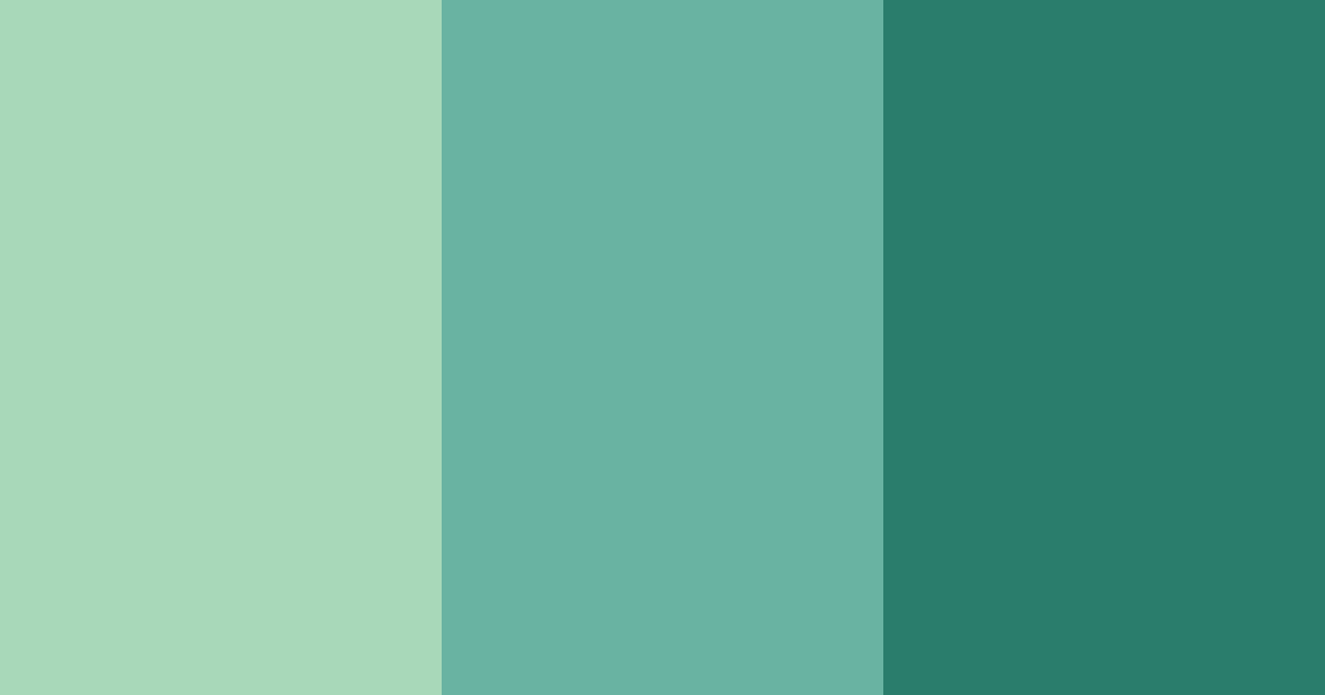 Download verdant serenity color palette PNG image (landscape)