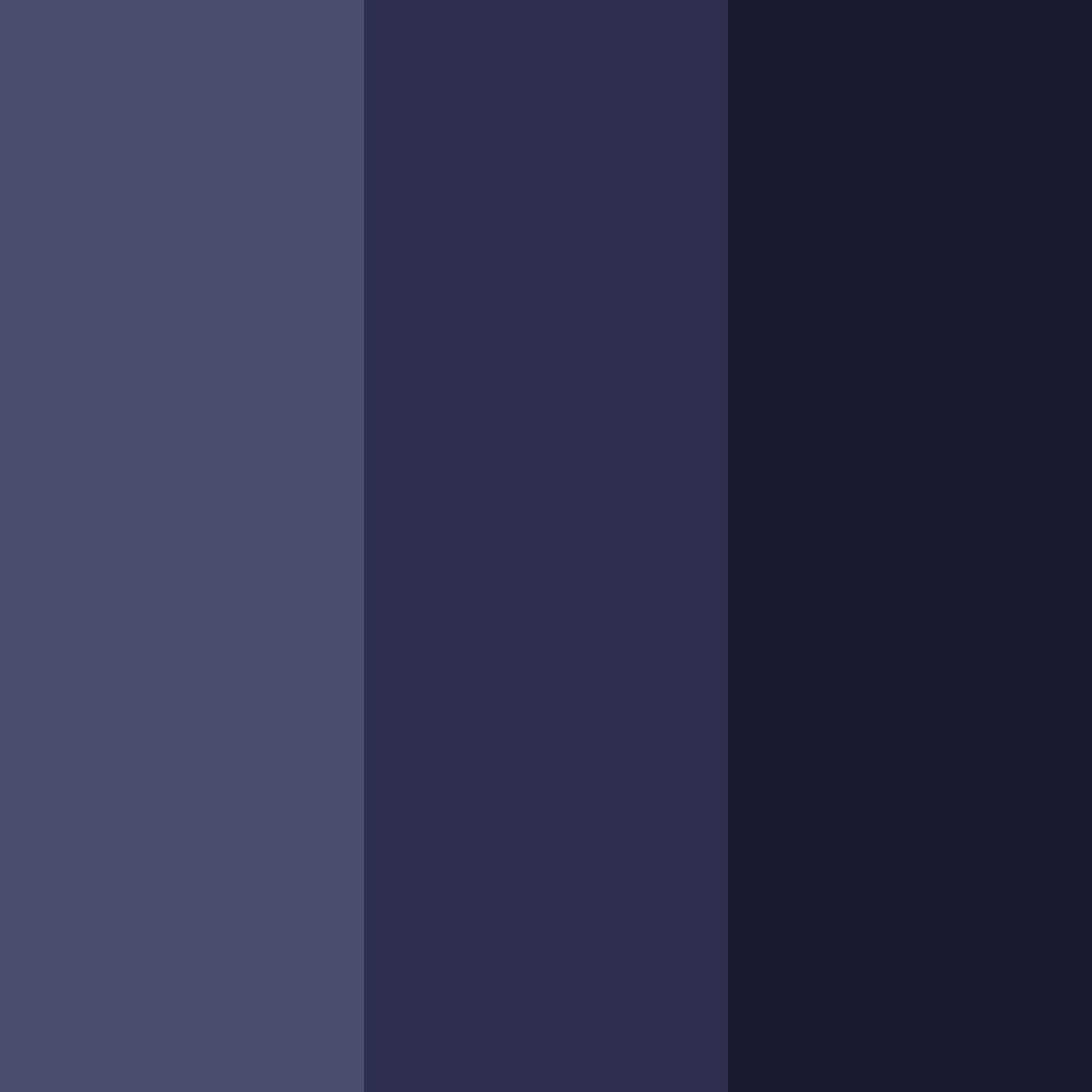 Download dark blue color palette PNG image (square)