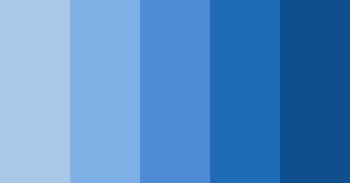 Download corporate serenity color palette PNG image (landscape)