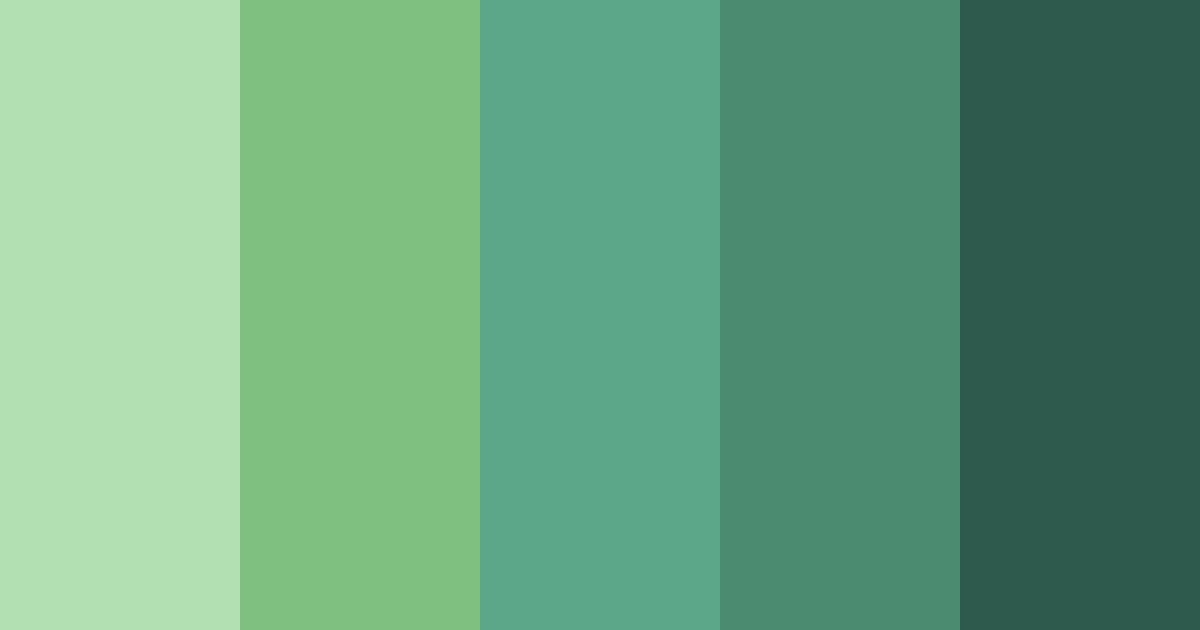 Download forest whisper color palette PNG image (landscape)