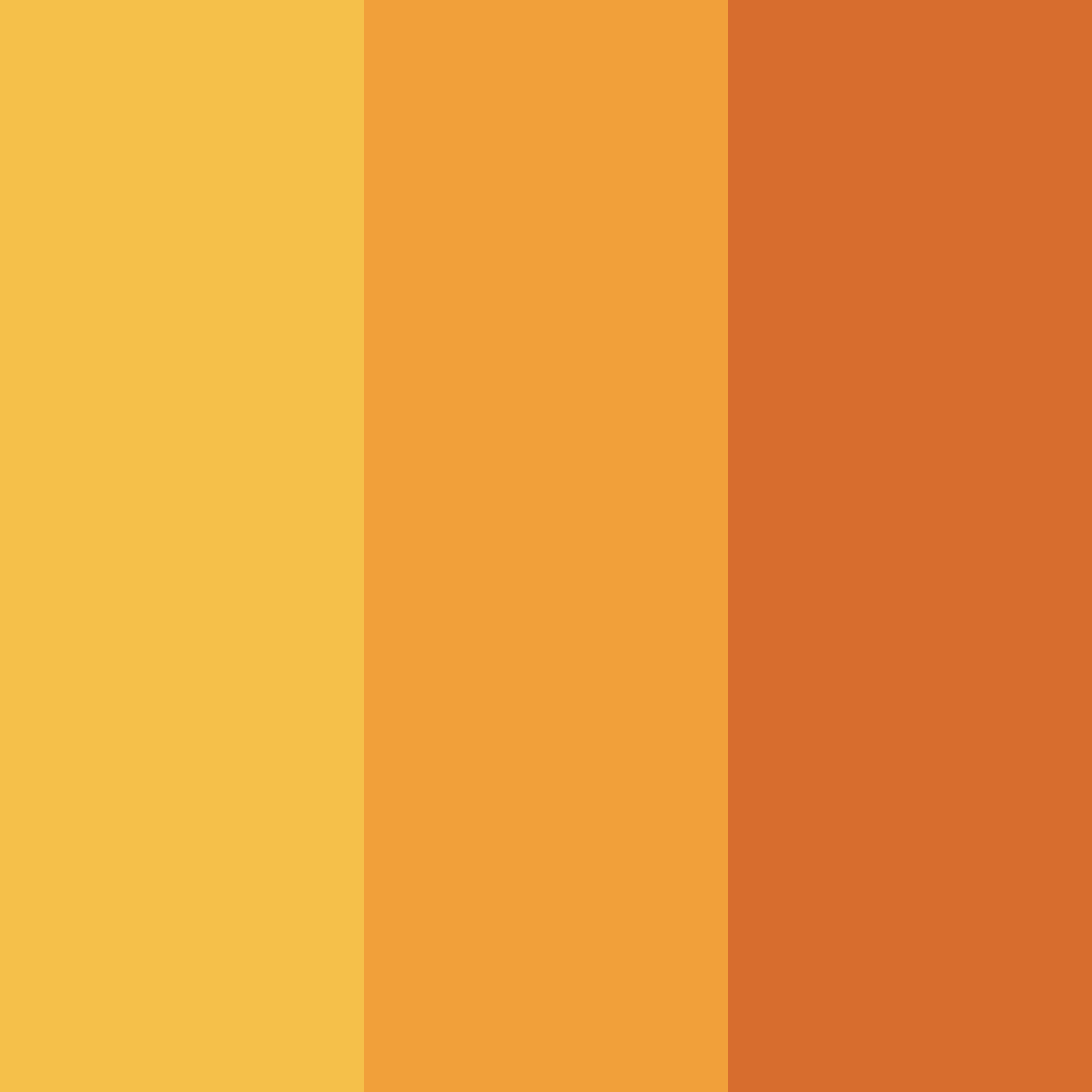 Download orange craftsmanship color palette PNG image (square)