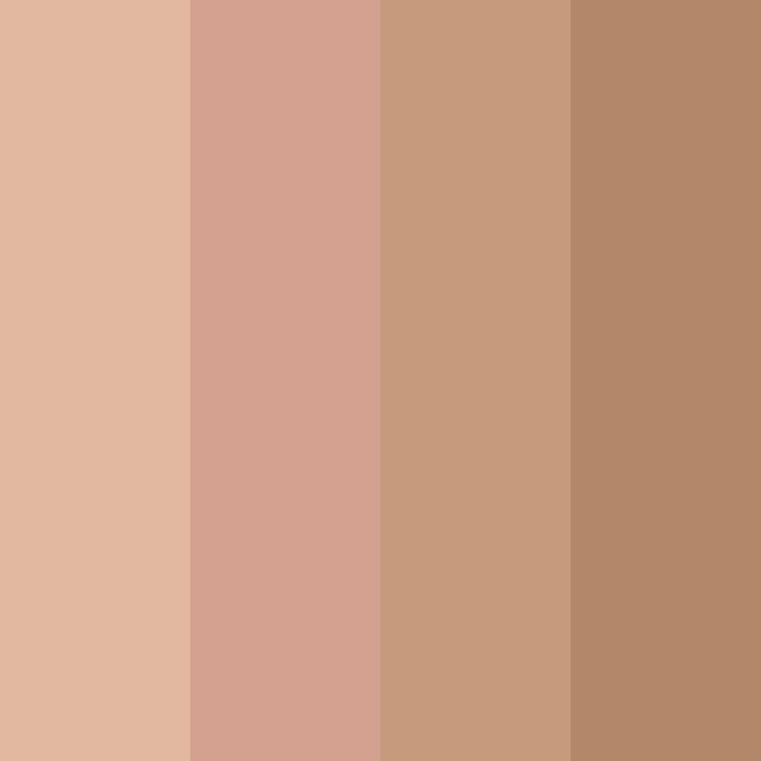 Download rustic rosewood color palette PNG image (square)