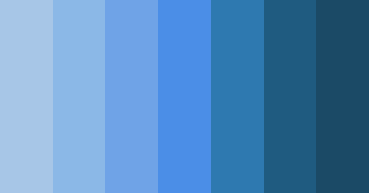 Download blue mist color palette PNG image (landscape)