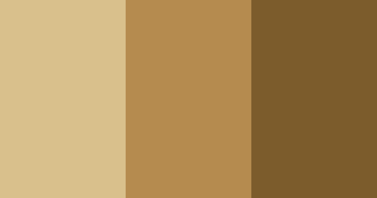Download bronze elegance color palette PNG image (landscape)
