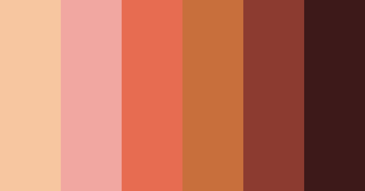 Download red spaghetti color palette PNG image (landscape)