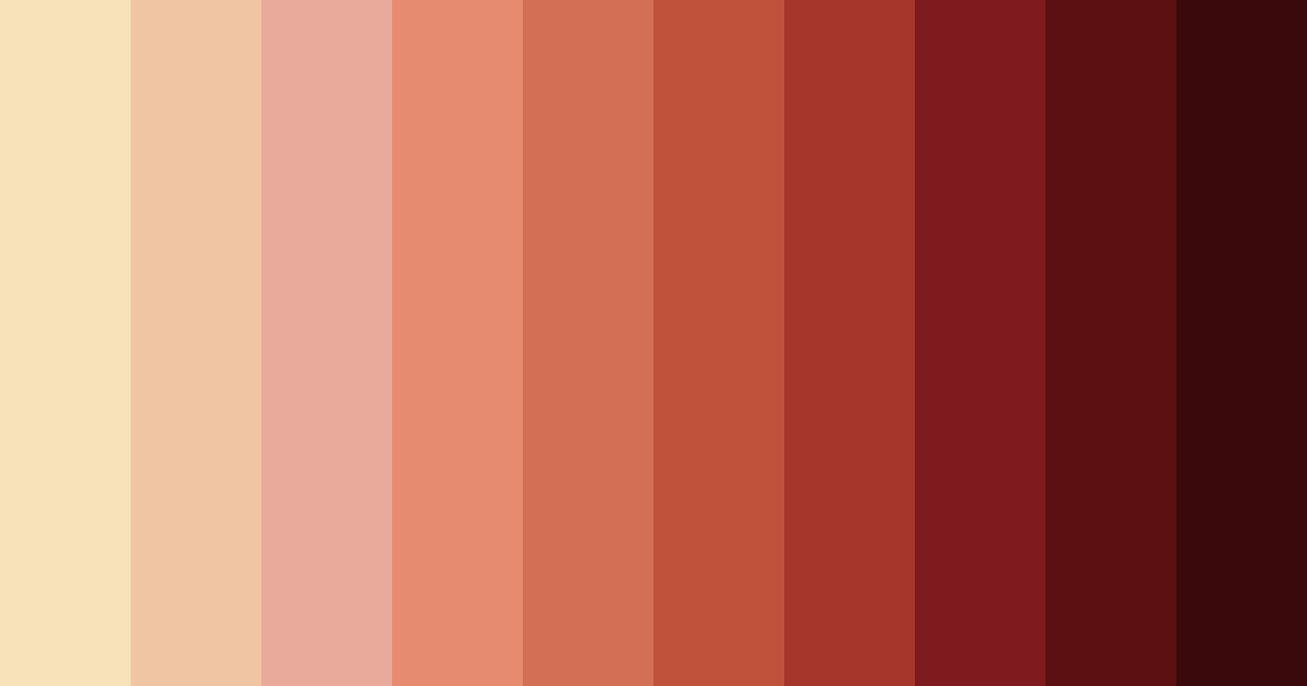 Download warm brown color palette PNG image (landscape)