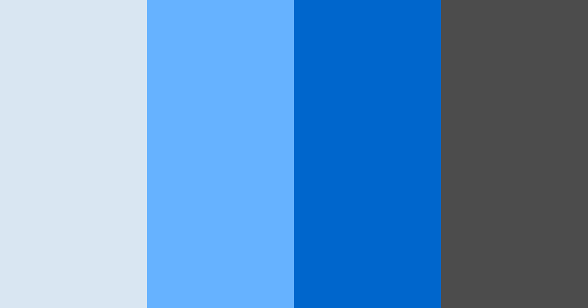 Download royal blue elegance color palette PNG image (landscape)