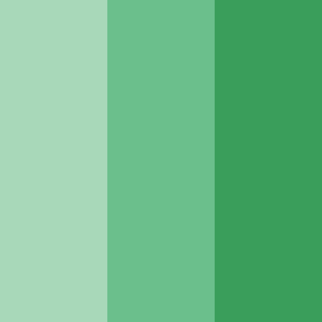 Download emerald whisper color palette PNG image (square)