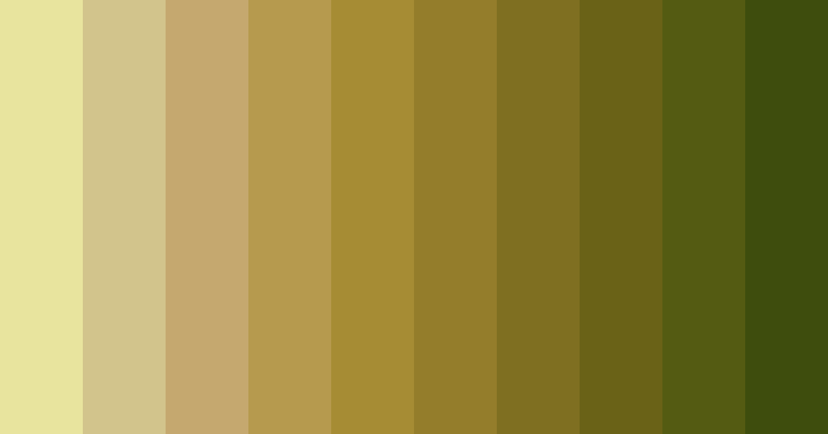 Download golden bamboo grove color palette PNG image (landscape)