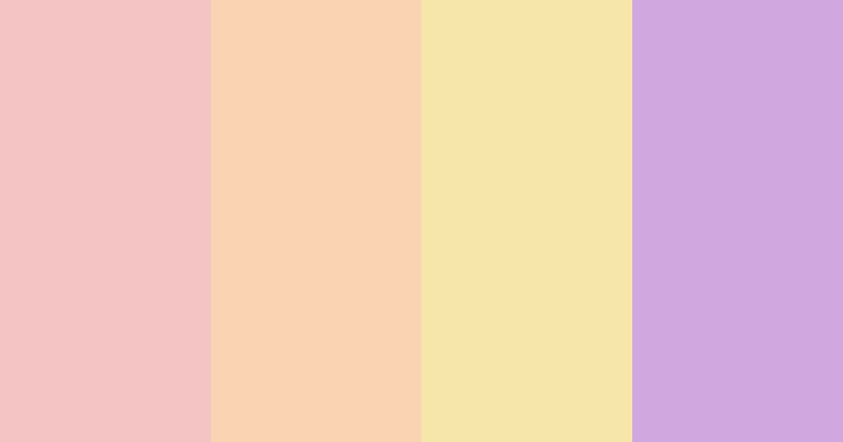 Download sakura confections color palette PNG image (landscape)