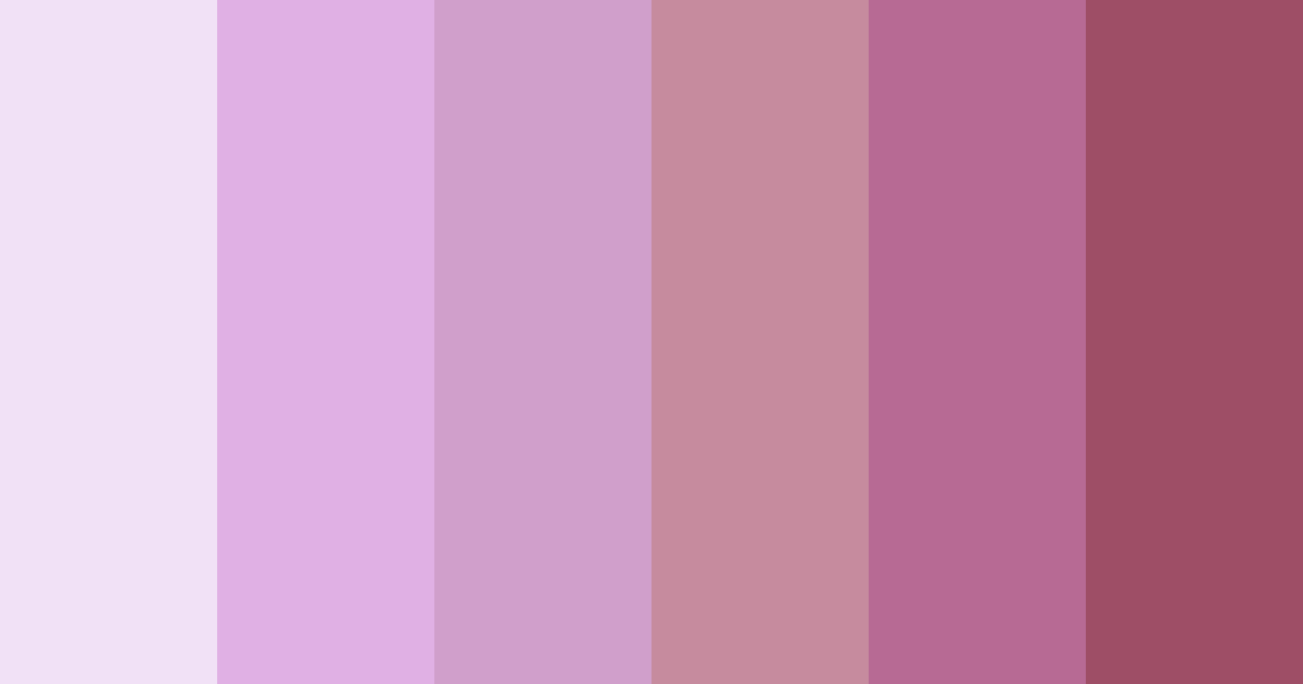 Download whimsical blossom dream color palette PNG image (landscape)