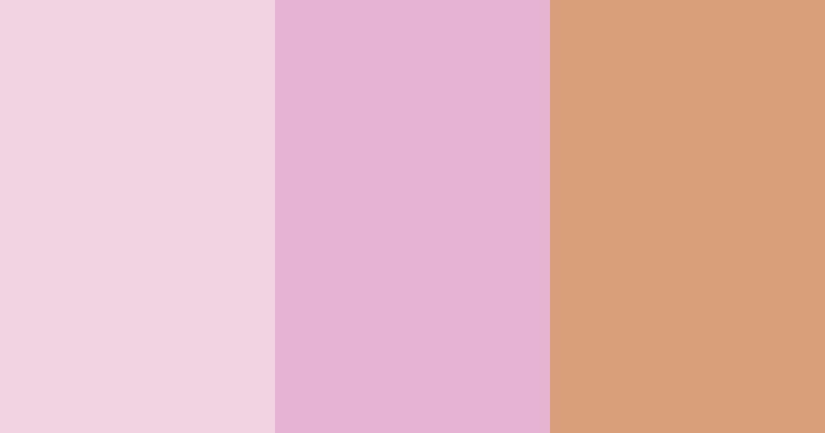 Download pink dawn color palette PNG image (landscape)