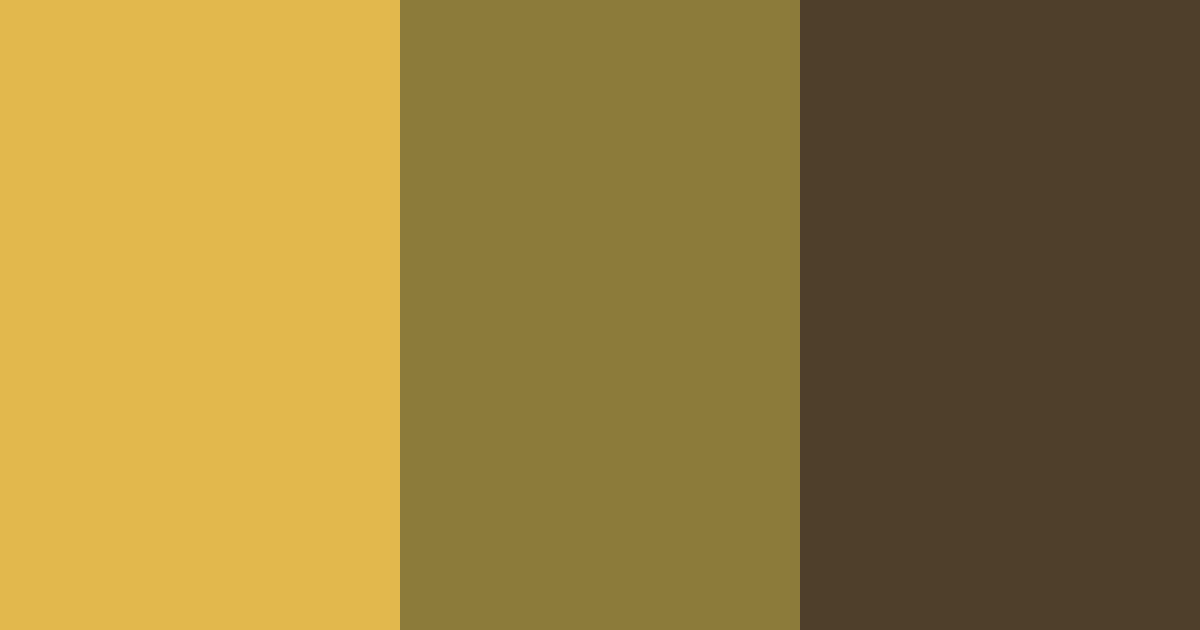 Download earthy tones color palette PNG image (landscape)