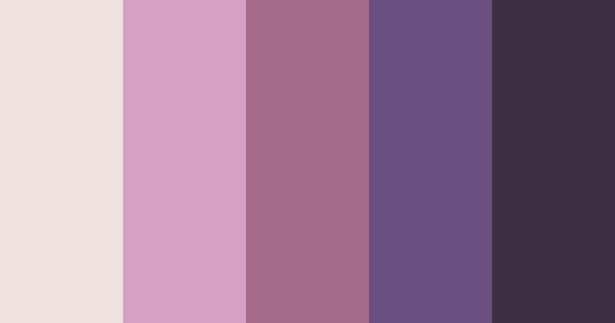 Download midnight bloom color palette PNG image (landscape)