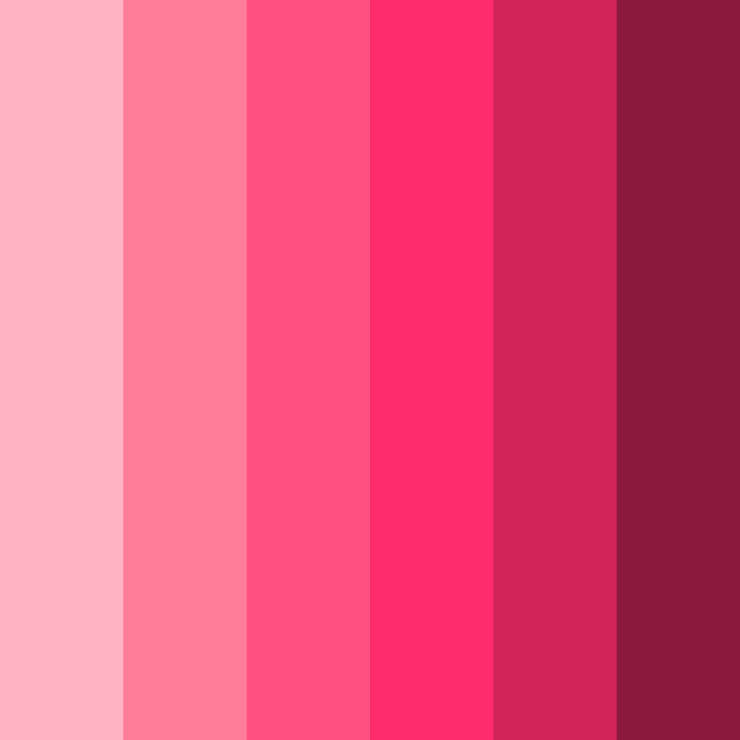 Download blushing horizons color palette PNG image (square)