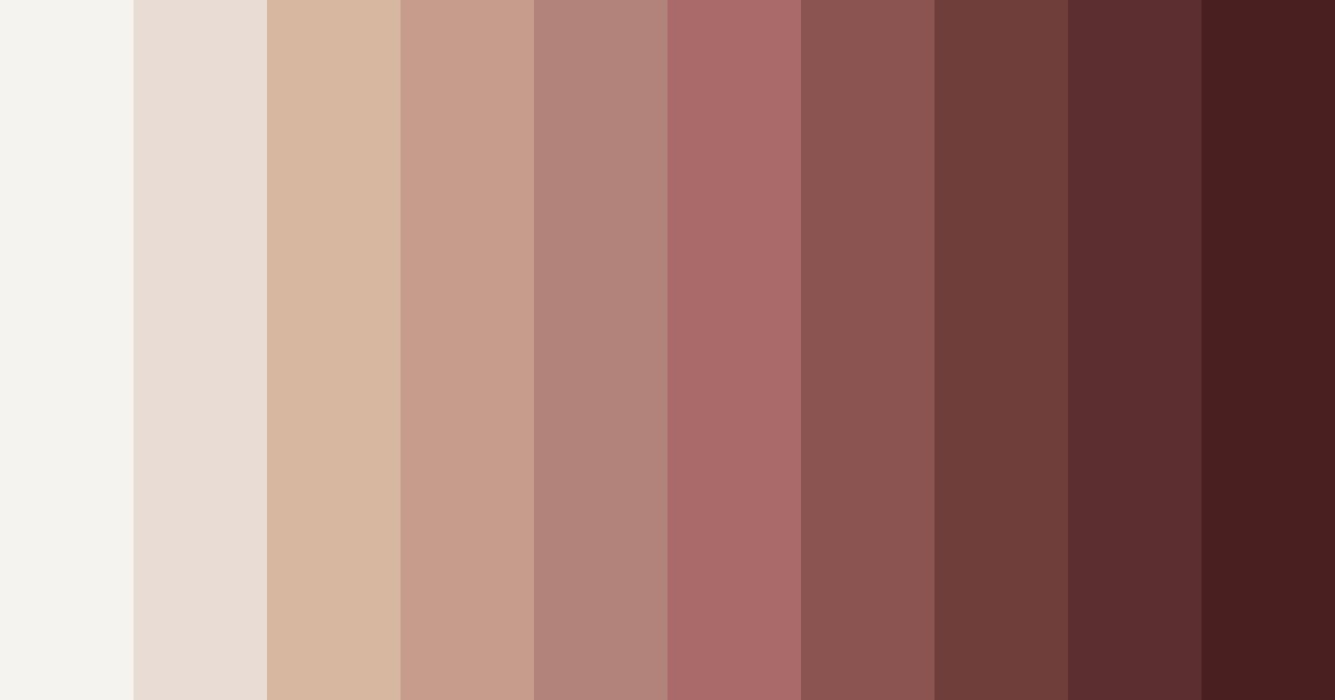 Download soft beige color palette PNG image (landscape)