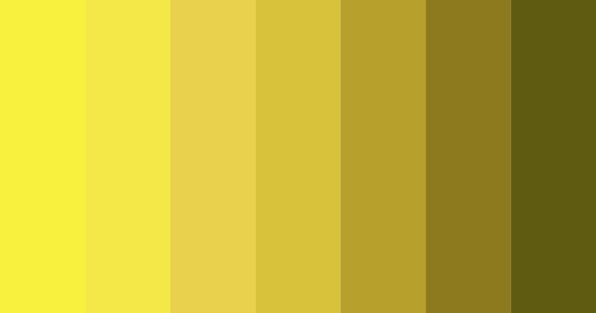 Download bright lemon color palette PNG image (landscape)
