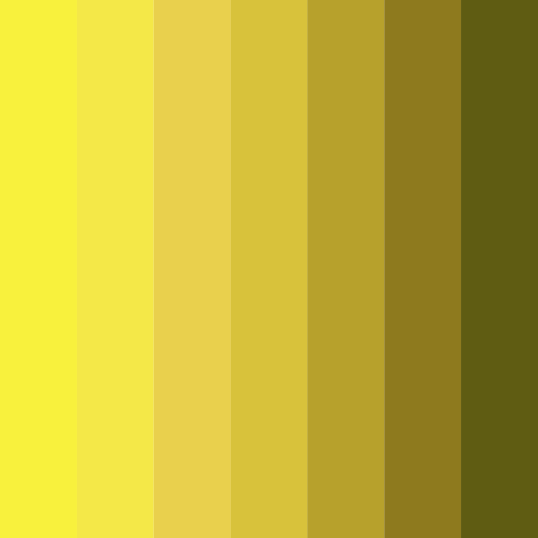 Download bright lemon color palette PNG image (square)