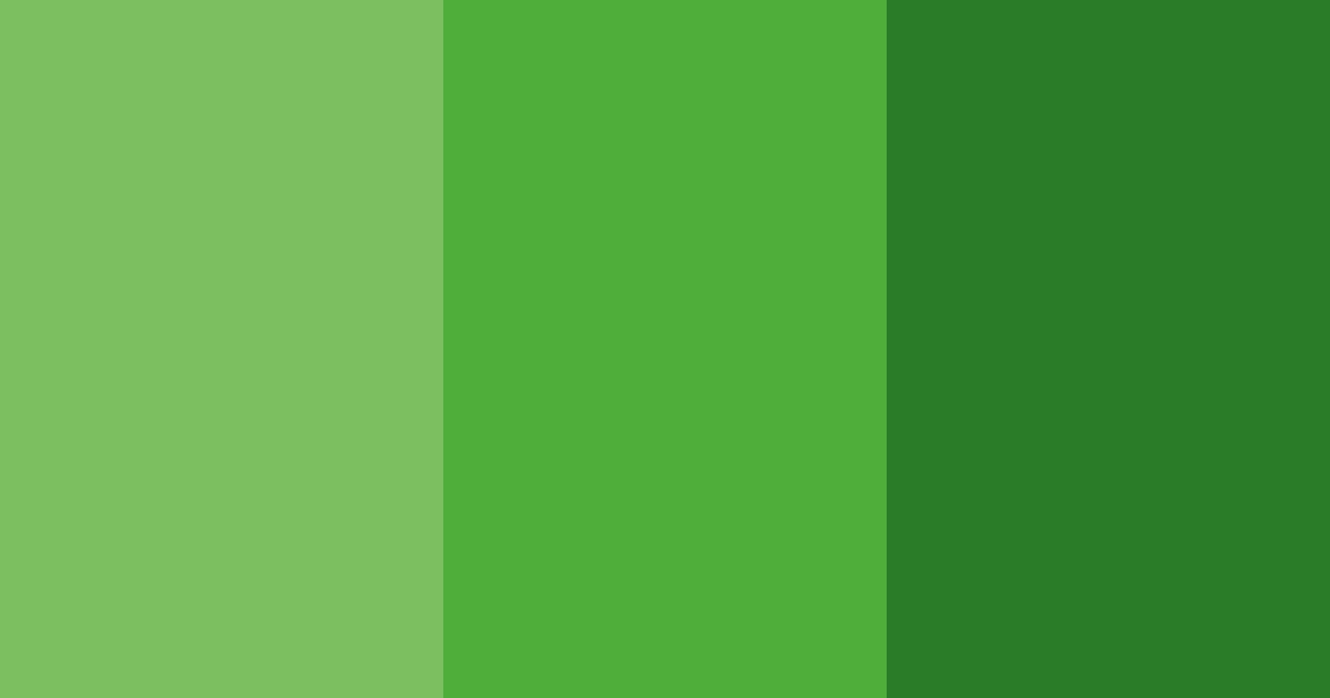 Download emerald grove color palette PNG image (landscape)