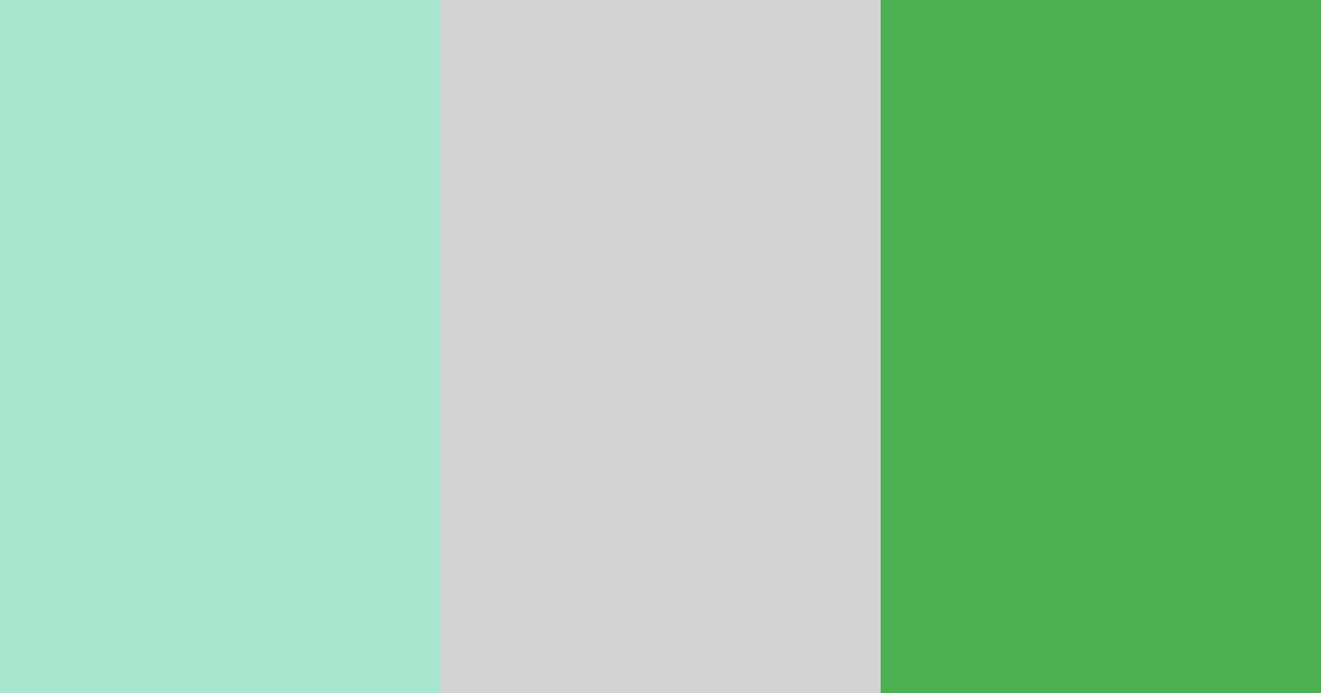 Download emerald mist color palette PNG image (landscape)