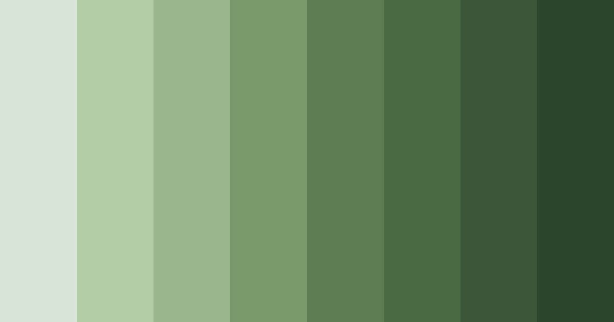 Download enchanted forest whisper color palette PNG image (landscape)