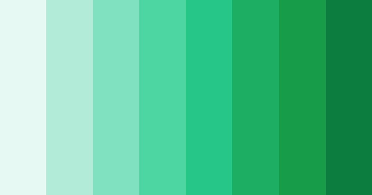 Download teal fresh color palette PNG image (landscape)