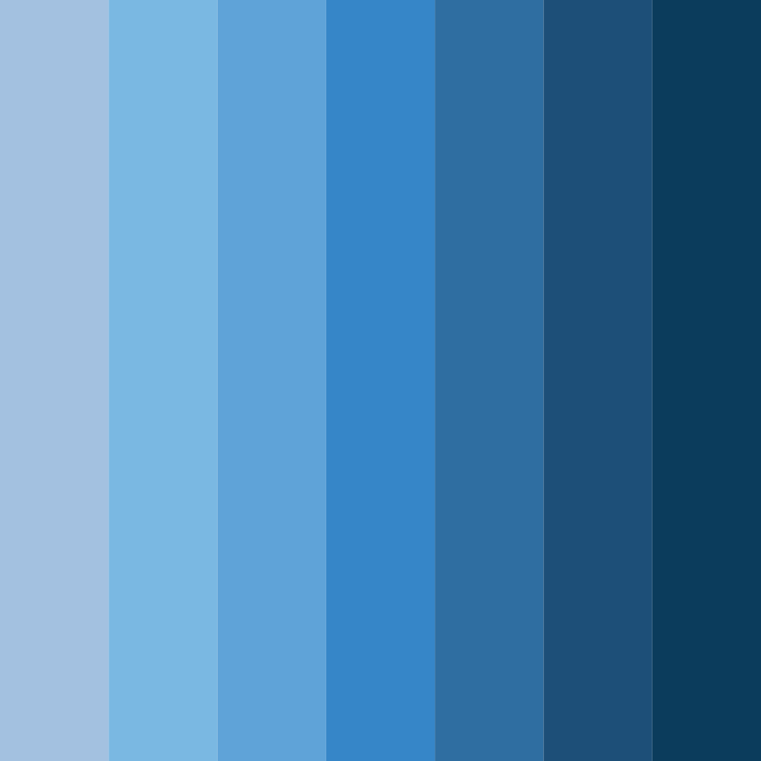 Download azure symphony color palette PNG image (square)