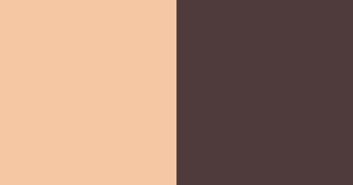 Download warm brown color palette PNG image (landscape)