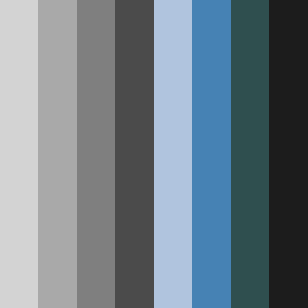 Download cool grey color palette PNG image (square)